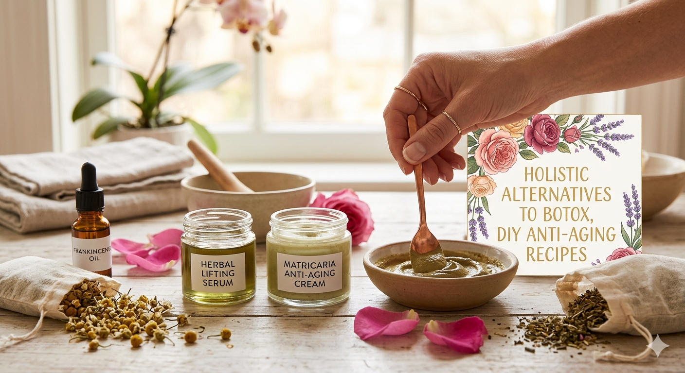 Holistic Alternatives to Botox, DIY Anti-aging Recipes